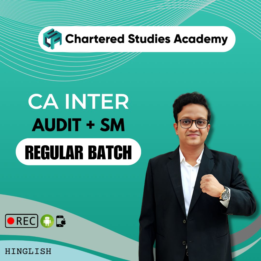 CA INTERMEDIATE AUDIT+ STRATEGIC MANAGEMENT REGULAR BATCH (6 Months)