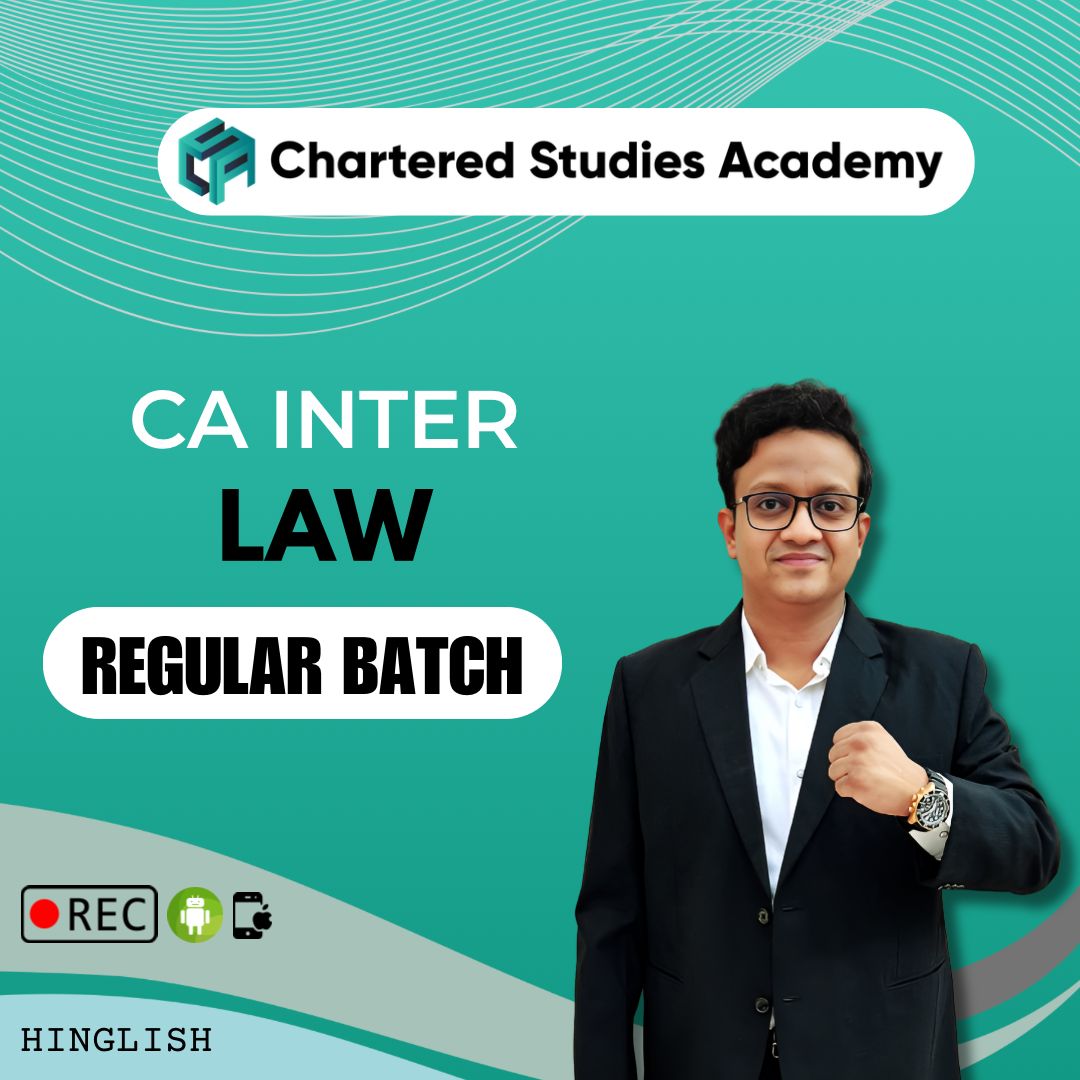 CA INTERMEDIATE LAW REGULAR BATCH (6 Months)