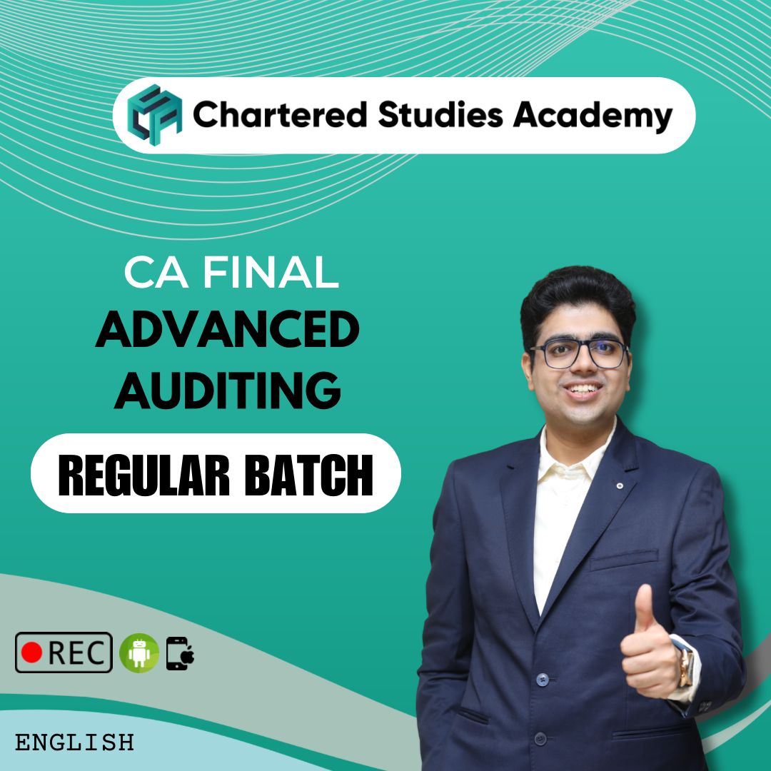 CA FINAL ADVANCED AUDITING REGULAR BATCH - FULL ENGLISH