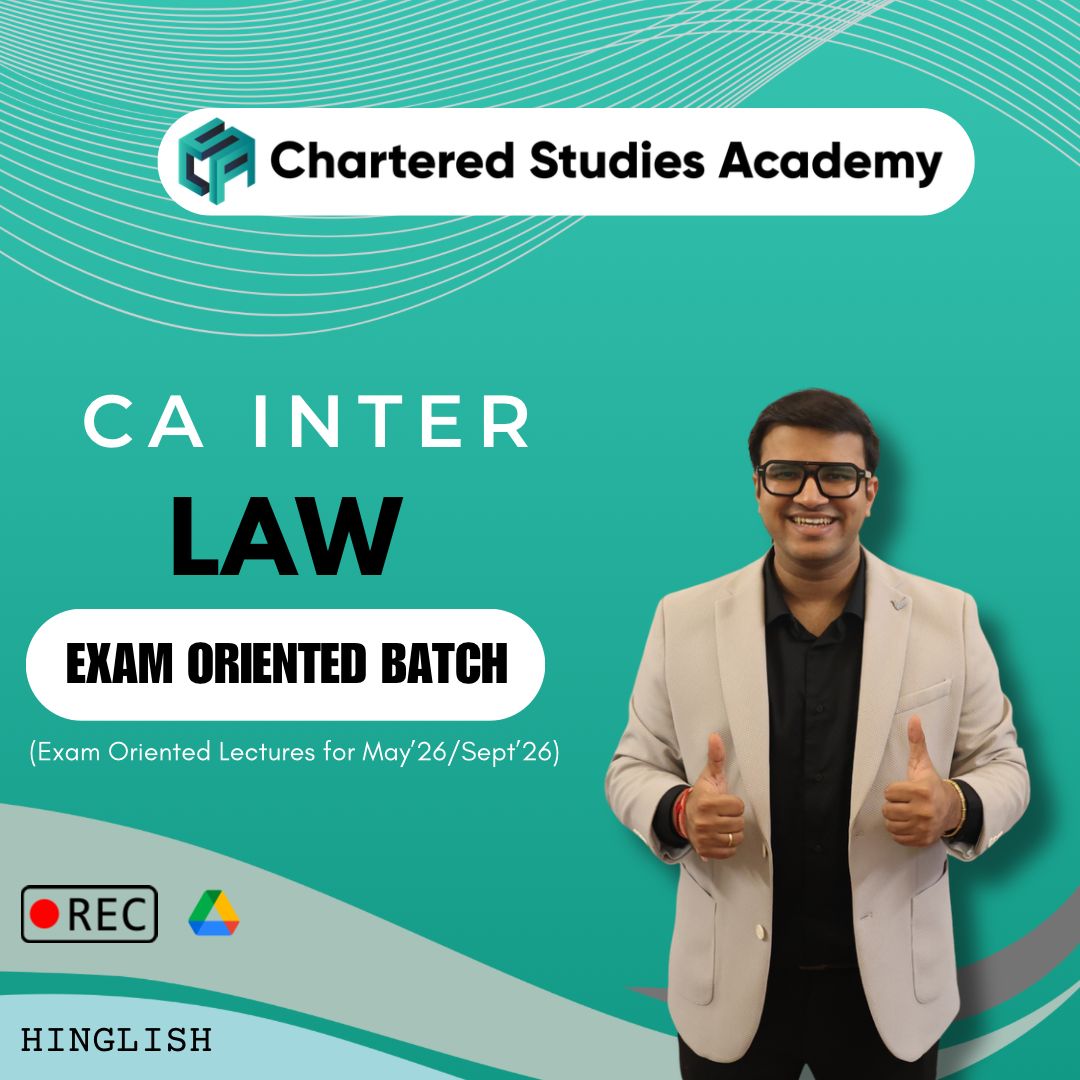 CA Intermediate New Syllabus FAST-TRACK Corporate and Other Law by Indresh Gandhi