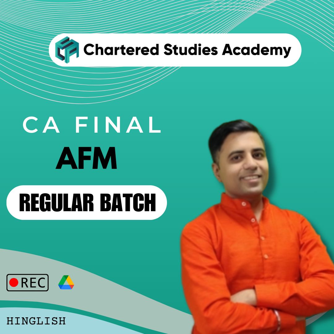 CA FINAL ADVANCED FINANCIAL MANAGEMENT REGULAR BATCH